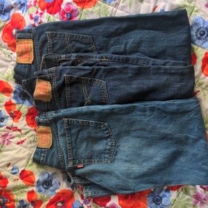 Levi's 514 straight sz 16 regular boys jeans